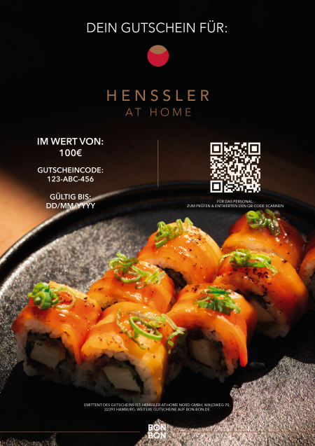 Restaurant-Gutschein für Henssler at Home
